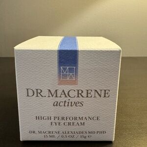 Dr. Macrene Actives High Performance Eye Cream Full Size .5 oz 15 ml NIB Sealed